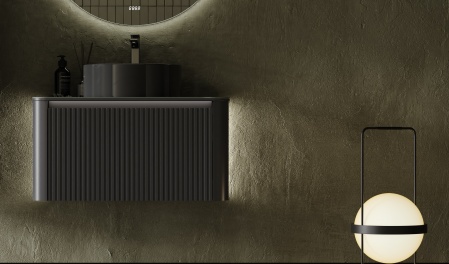 Тумба Lumino 80 подвесная Антрацит