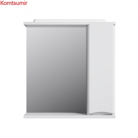 M80MPR0651WG Like, зеркало, частично-зеркальный шкаф, правый, 65 см, с подсветкой, белый, глянец, шт M80MPR0651WG Like, зеркало, частично-зеркальный шкаф, правый, 65 см, с подсветкой, белый, глянец, шт