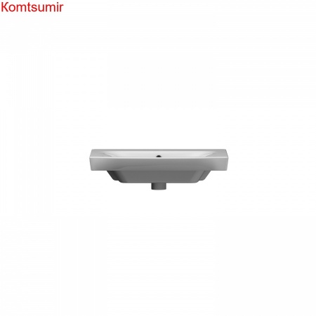 M80WCC0652WG Like, Раковина мебельная, керамическая, 65 см, встроенная, цвет: белый, глянец