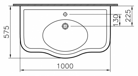 Раковина VitrA Efes 6209B003