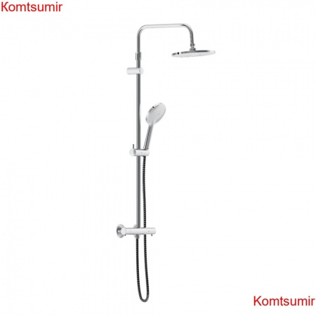 Damixa 977800000 Jupiter душевая система с душевым ТМС смесителем, хром Damixa 977800000 Jupiter душевая система с душевым ТМС смесителем, хром