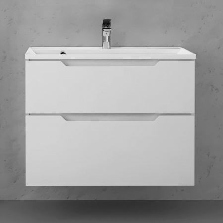 Тумба Wector 80 подвесная белая