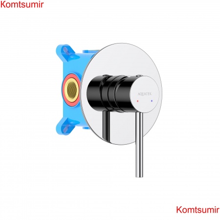 Смеситель для душа (внешняя и скрытая часть) AQUATEK AQ1366CR ЕВРОПА