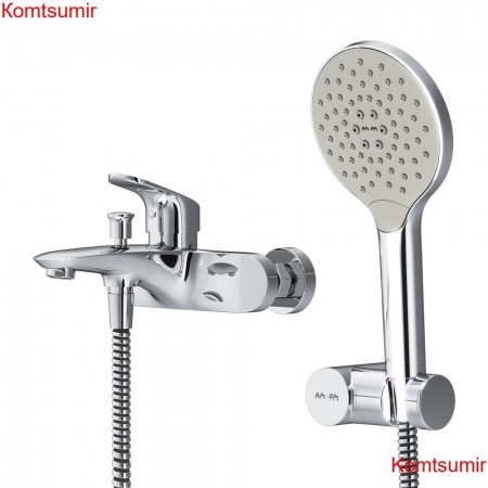 AM.PM F8015000 Like, смеситель д/ванны/душа, душ.набор, хром, шт.