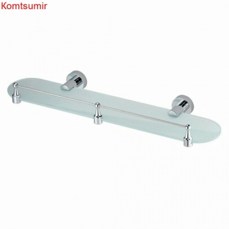 WasserKRAFT Donau K-9444 Полка стеклянная с бортиком