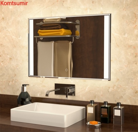 Зеркало AZARIO Bon 800*600, влагостойкое, с подсветкой