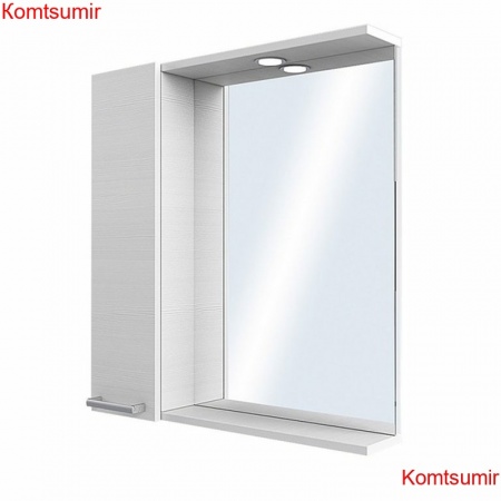 Зеркало-шкаф AQUATON РОНДА 60 с подсветкой, левый, дуб светлый (1A205102RSC2L) Зеркало-шкаф AQUATON РОНДА 60 с подсветкой, левый, дуб светлый (1A205102RSC2L)