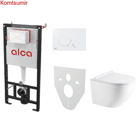 Сет инсталляция Alсa AM101/1120-4:1 RU M670-0001 + унитаз Gloria AZ-2003 с сиденьем микролифт Сет инсталляция Alсa AM101/1120-4:1 RU M670-0001 + унитаз Gloria AZ-2003 с сиденьем микролифт
