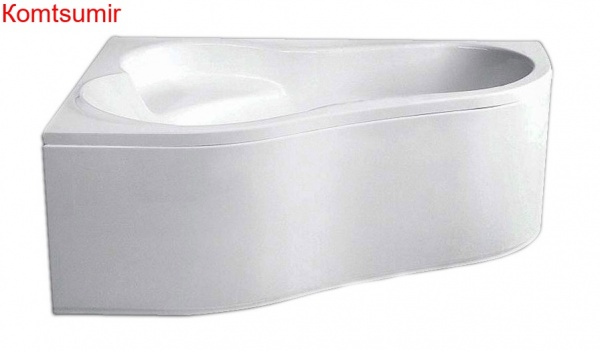 Ванна акриловая Santek Ибица 150х100, левосторонняяя, белая