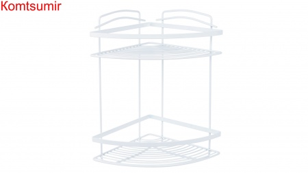 Полка угловая одноэтажная белая Fixsen FX-850W-2