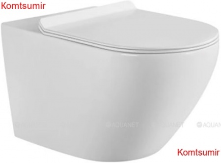 Унитаз подвесной Aquanet Rimless Cetus W Short LX-1900