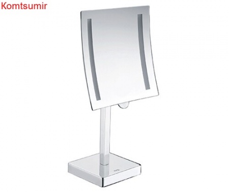 WasserKRAFT K-1007 Зеркало с LED-подсветкой, 3-х кратным увеличением