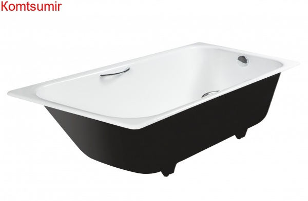 Ванна чугунная Wotte Start УР 1700х750х458 c отверстиями для ручек