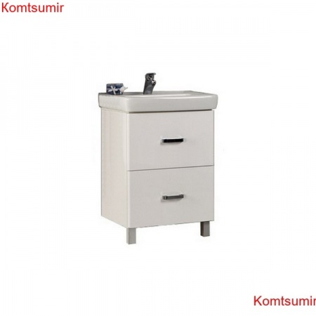 Тумба под раковину AQUATON Америна 60 Н, белая (1A169201AM010)