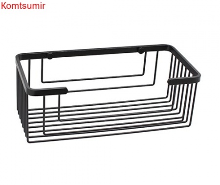 WasserKRAFT K-711BLACK Полка металлическая