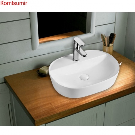 Раковина Azario 505х385х120 накладная, белый (AZ-2202)