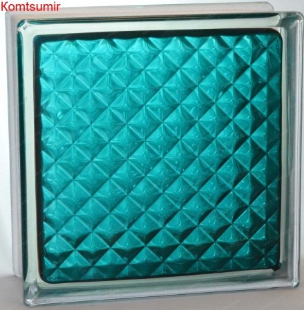 Стеклоблоки Vitrablok окрашенные внутри (Чехия)