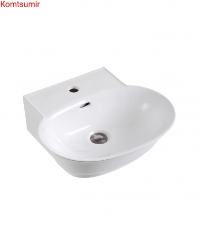 Раковина подвесная AQUATEK КЛАССИК AQ5040-00 505*405*155 мм. Можно устанавливать на мебель.