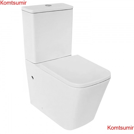 Унитаз-компакт Azario Rise 385х623х792 напольный, безободковый с быстросъемным сиденьем микролифт (AZ-68D) Унитаз-компакт Azario Rise 385х623х792 напольный, безободковый с быстросъемным сиденьем микролифт (AZ-68D)