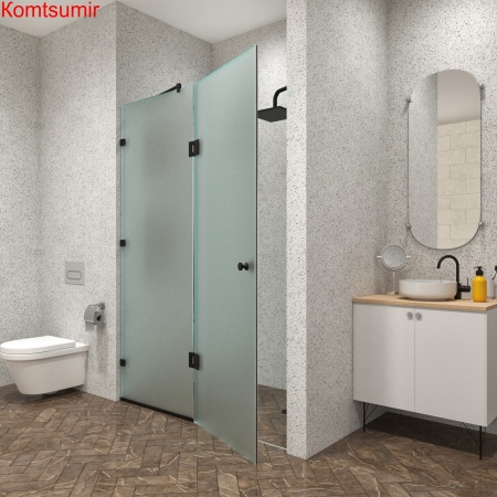 Душевая дверь с одной неподвижной частью 140х200 "GLASS" Распашная, фурнитура хром, прозрачное стекло 6 мм. Душевая дверь с одной неподвижной частью 140х200 "GLASS" Распашная, фурнитура хром, прозрачное стекло 6 мм.