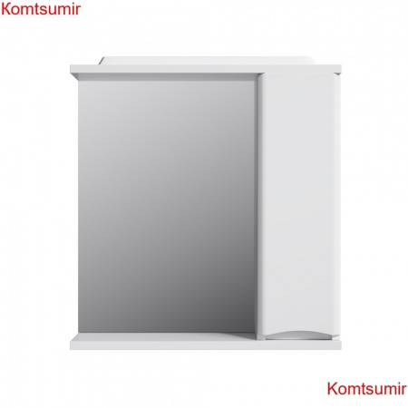 M80MPR0651WG Like, зеркало, частично-зеркальный шкаф, правый, 65 см, с подсветкой, белый, глянец, шт M80MPR0651WG Like, зеркало, частично-зеркальный шкаф, правый, 65 см, с подсветкой, белый, глянец, шт