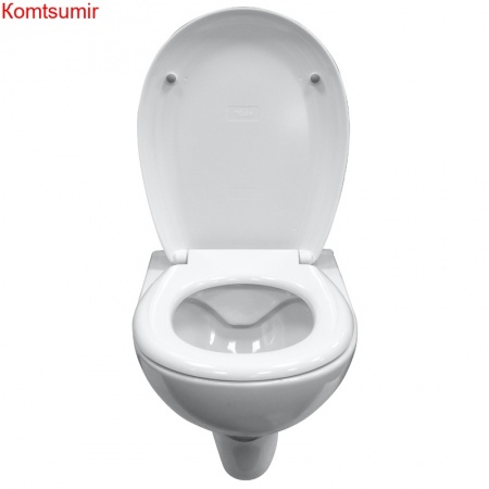 Унитаз подвесной Kale OPTIMUM 350х400х515 безободковый с сиденьем без микролифта, белый Унитаз подвесной Kale OPTIMUM 350х400х515 безободковый с сиденьем без микролифта, белый