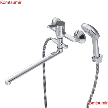 AM.PM F85B90100 X-Joy S, смеситель д/ванны/душа, излив 325 мм, хром