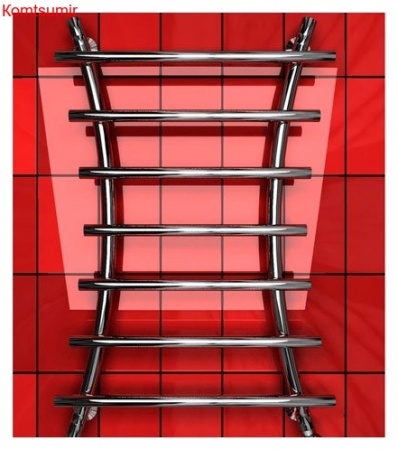 Полотенцесушитель водяной Двин X primo 80/50 1"-1/2"