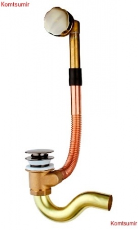 Слив-перелив Timo 8004 Antique бронза