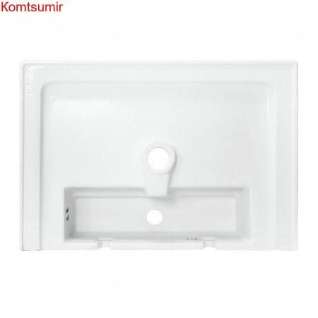 Раковина накладная Sanita Luxe 600х420х130 Novel Slim-60 белая (NOV60SLWB01S)