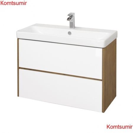 Тумба под раковину AQUATON Сканди 90 подвесная, дуб рустикальный (1A251901SDZ90)