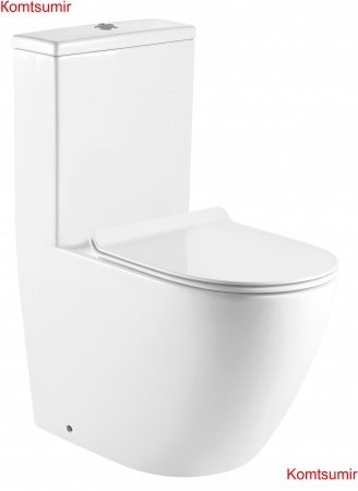 Унитаз-моноблок AZARIO MORANO 680x370х830 напольный, безободковый, в комплекте со смывным механизмом Geberit и сиденьем дюропласт микролифт (AZ-1001-G) Унитаз-моноблок AZARIO MORANO 680x370х830 напольный, безободковый, в комплекте со смывным механизмом Geberit и сиденьем дюропласт микролифт (AZ-1001-G)