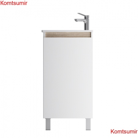 M85AFSX0451WG X-Joy, База под раковину, напольная, 45 см, 1 дверца, белый глянец