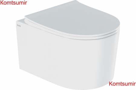 Подвесной унитаз IDDIS безободковый, Stone