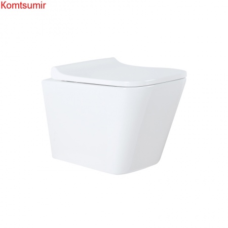 Унитаз подвесной Azario Teramo 490х340х350 безободковый с сиденьем микролифт (AZ-0052) Унитаз подвесной Azario Teramo 490х340х350 безободковый с сиденьем микролифт (AZ-0052)