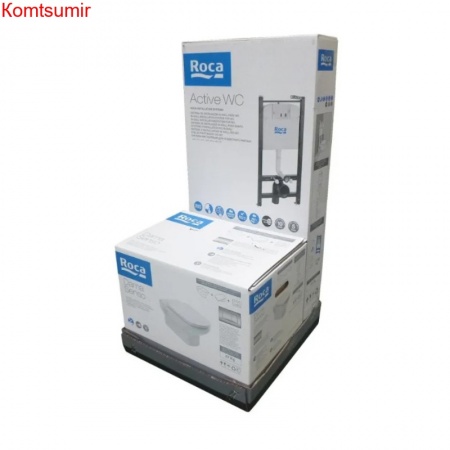 ПЭК: Roca DAMA SENSO NEW унитаз + тонкое сиденье с микролифтом + инсталляция DAMA SENSO NEW ПЭК: Roca DAMA SENSO NEW унитаз + тонкое сиденье с микролифтом + инсталляция DAMA SENSO NEW