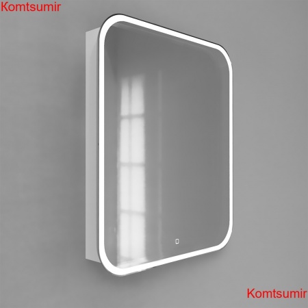 Зеркало-шкаф Forma new 60 с подсветкой и часами