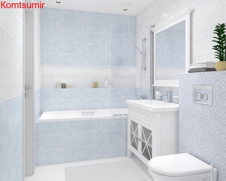 Коллекция Cersanit Pudra 440x200 мм