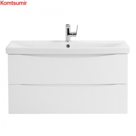 База под раковину подвесная BelBagno MARINO-CER-1000-2C-SO-BO-P Bianco Opaco