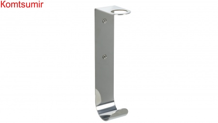 Держатель для дозатора с крючком, хром, Fixsen Practica FX-800B