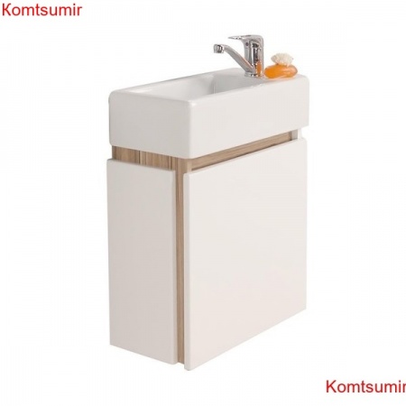 Тумба под раковину AQUATON Эклипс М46, правая, белая (1A172801EK49R) Тумба под раковину AQUATON Эклипс М46, правая, белая (1A172801EK49R)