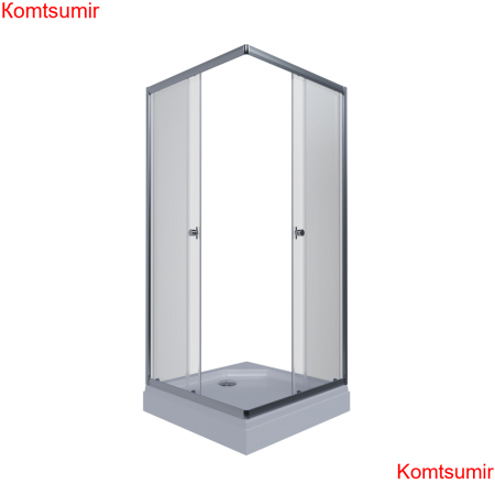 Душевое Ограждение Triton Вента-Хром 100*100