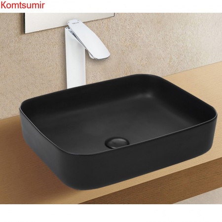 Раковина Azario 500x420x160 накладная, черная матовая (AZ-2195-MB)