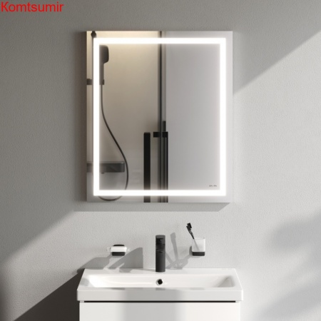 M91AMOX0601WG Универсальное зеркало настенное с контурной LED-подсветкой, 60 см