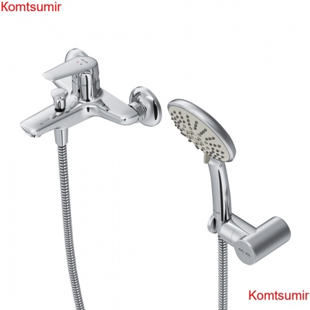 AM.PM F85E15000 Joy, смеситель для ванны/душа, душевой набор, хром, шт.