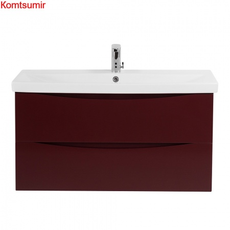 База под раковину подвесная BelBagno MARINO-CER-800-2C-SO-BRDL-P Bordo Lucido