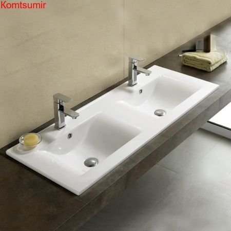 Раковина двойная MELANA MLN-2120XX