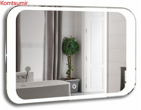 AZARIO зеркало Индиго 800*550- 2 сенсор выкл+подогрев