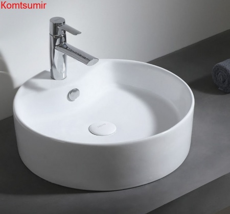 Раковина Trend, 46,5*46,5*14 см., накладная, белая (AZ4104)