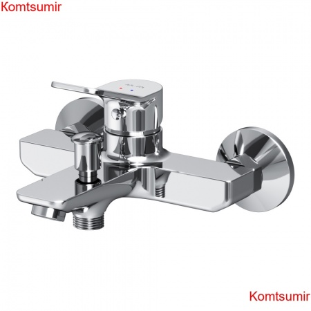 AM.PM F85A10000 X-Joy, смеситель для ванны и душа излив 164 мм, хром, шт